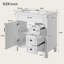 Meuble-lavabo de 30 po avec lavabo en céramique, meuble de salle de bain autoportant moderne avec 2 tiroirs et tablette réglable, meuble-lavabo de salle de bain de style français pour petits espaces-718481249