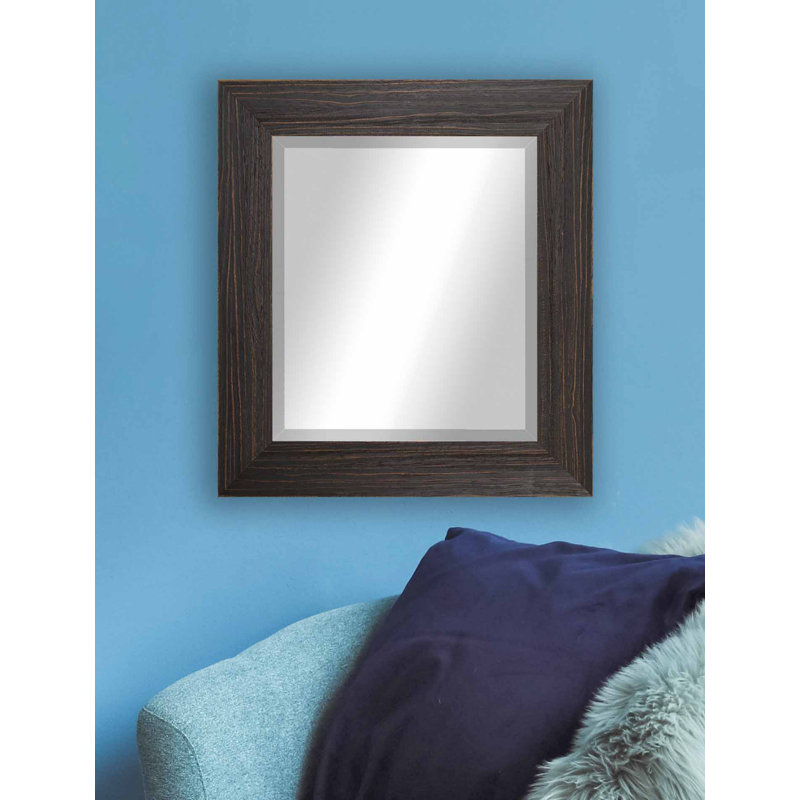 Miroir d'appoint Narely, 25,75 po x 21,75 po, Expresso