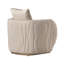 Gineverra Accent Chair - Biscotti/Ivory Gold