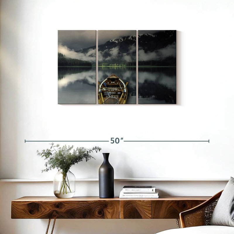 Syd Windfall Harbor Boat, 20" H x 33" W