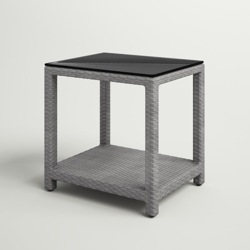 Table d'appoint Desmonde, Gris