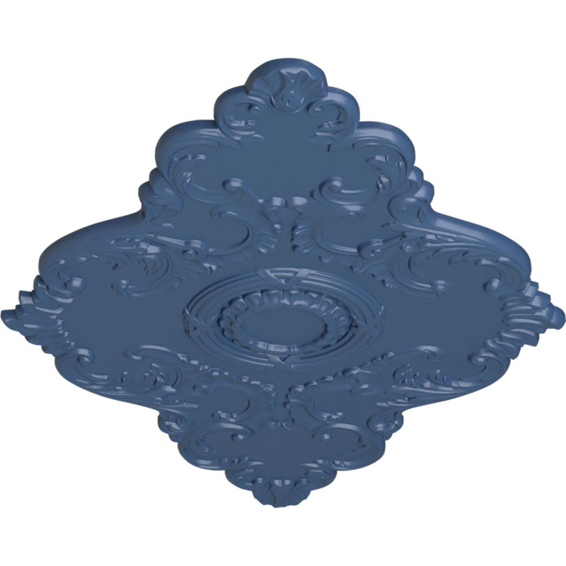 Médaillon de plafond Endurathane Piedmont, l 67 1/8 po x H 48 5/8 po x P 1 7/8 po (convient aux auvents jusqu'à 6 1/2 po), finition Americana peinte à la main