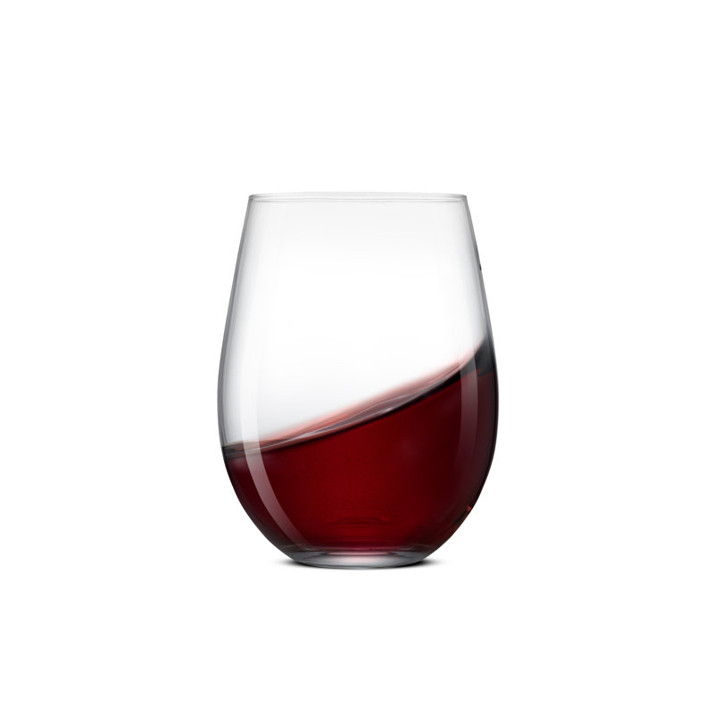 Ensemble de 4 verres à vin sans pied allant au lave-vaisselle Haynie