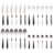 Grey/White/Black
