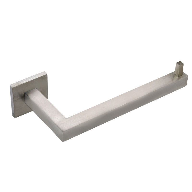 Wall Mount Toilet Paper Holder, Satin Stainless Steel