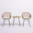 Marilla 2 - Person Patio Conversation Set with Cushions-568726788