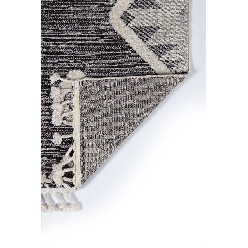 Adhnan Geometric Indoor Rug, Rectangle 8'6" x 12'6"
