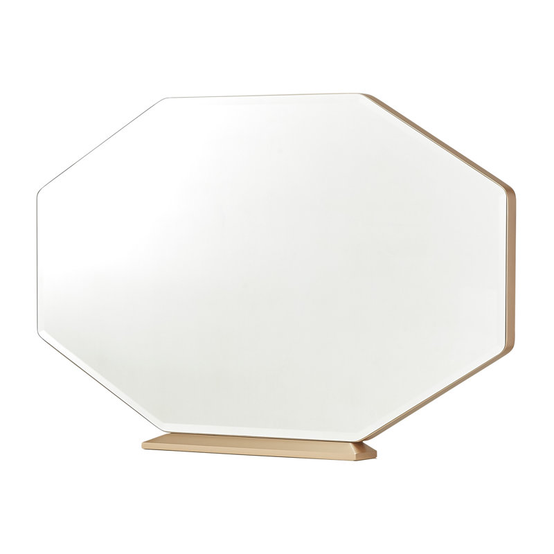 La Rachelle Wood Flat Wall Mirror