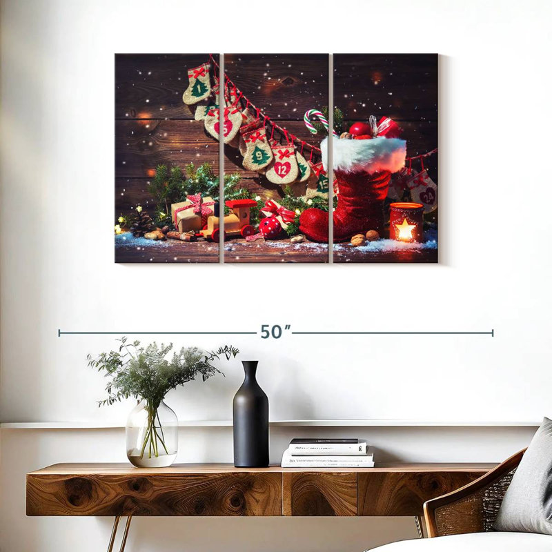 Lelend Christmas Concept Decor, 24" H x 38" W
