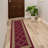 Non-Slip Trellis Area Rug For Living Room, Hallway Runner, Entryway Rug, Red-418218036