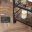 3 Tier Rolling Kitchen Cart With Storage, Kitchen Island Cart On Wheels With 2 Sliding Fruit Basket, Microwave Cart With Side Hooks For Dining Room, Walnut-1541486513