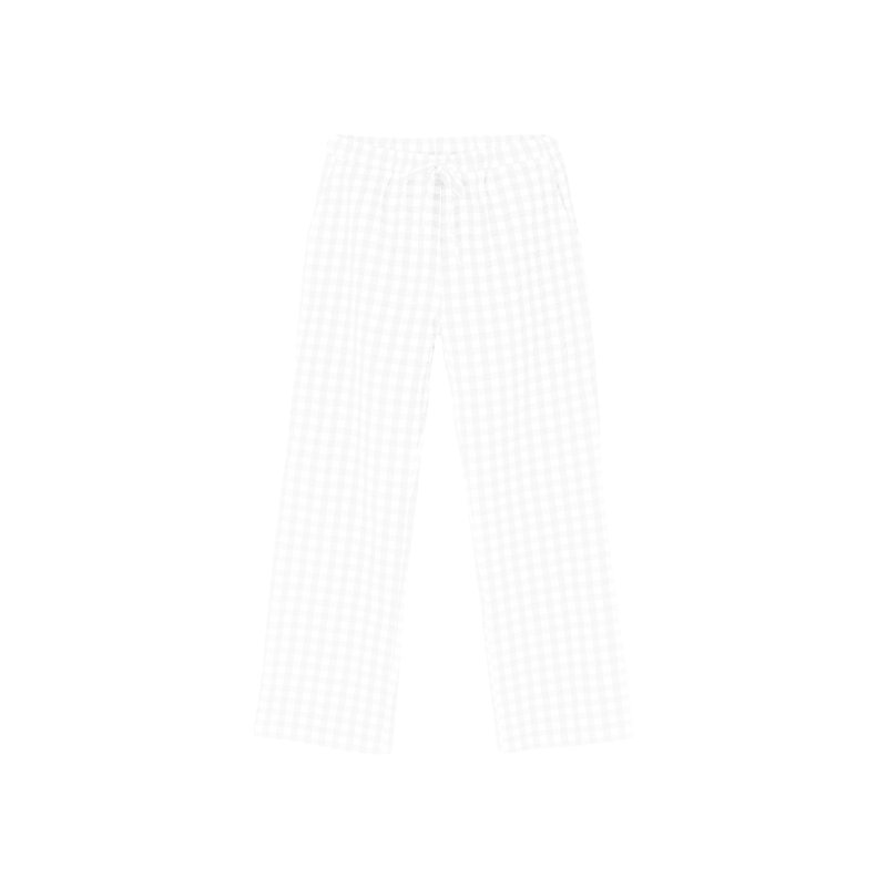 Pantalon Barbara Bleu / blanc / blanc
