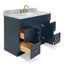 Ensemble de meuble-lavabo simple 49 po Partham-94350694
