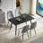 4 - Person Four Leg Dining Set-87466607