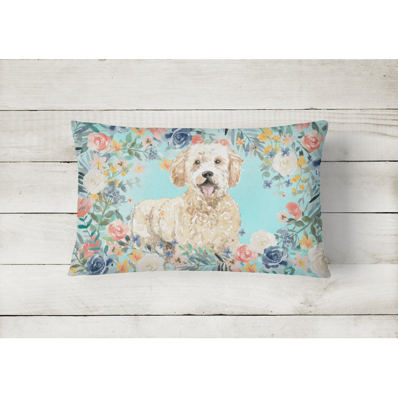 Coussin intérieur / extérieur, Goldendoodle