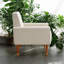 Fauteuil d'appoint 33,73 po Biscuit