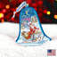 Holiday Splendor Santa Sleigh Bell Holiday Shaped Ornament-123185515