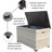Wicker Patio Furniture Storage Box