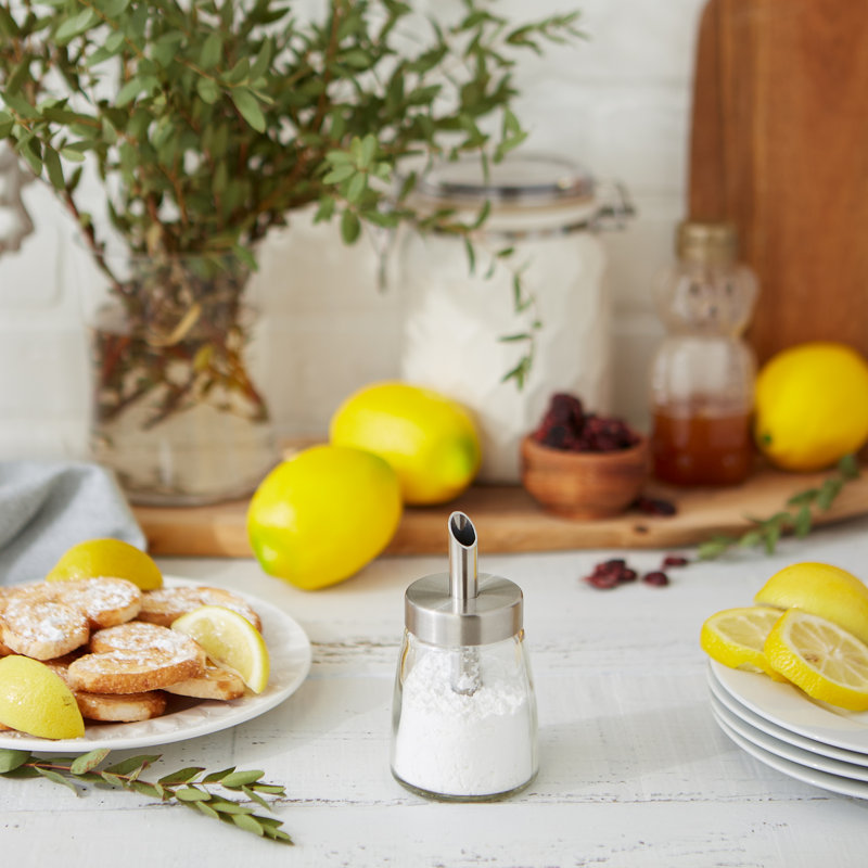 Sugar Dispenser with Lid