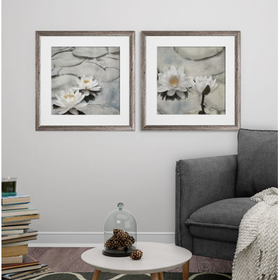 " My Garden Pond I " 2 - Pieces
