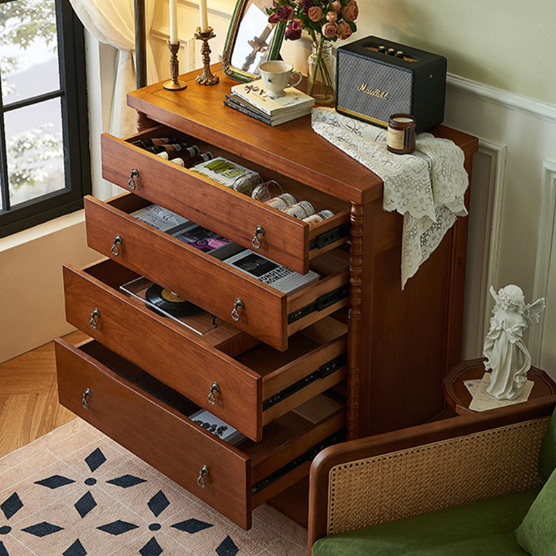 Retro Large-Capacity Accent Chest