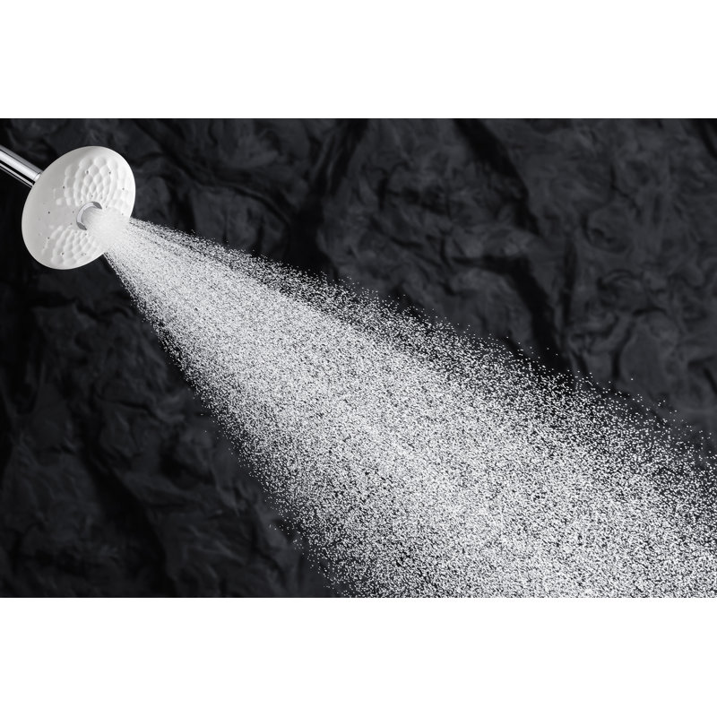 Pomme de douche réglable 1,75 GPM Exhale B120, Nickel brossé éclatant, 1.75 GPM