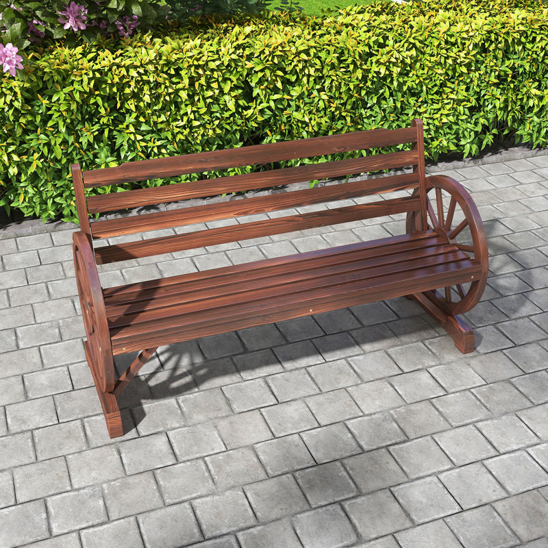 Banc d'extérieur en bois Millwood Pines