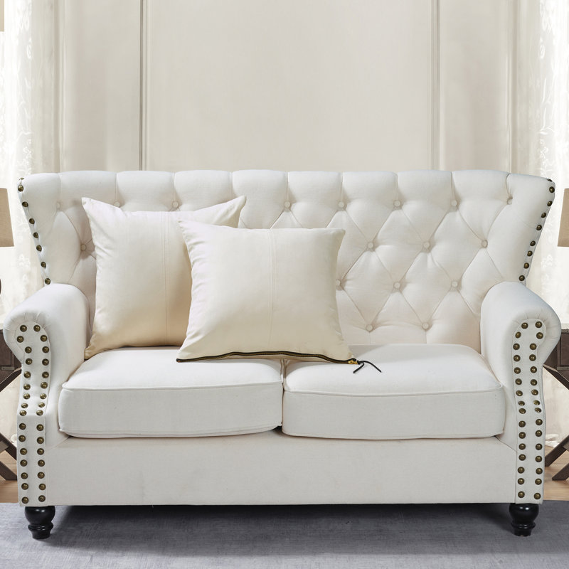 Housse de coussin carré, Beige