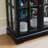 Curio Display Gorrell with Adjustable Shelves and Glass Doors, Ideal for Showcasing Collectibles in Home or Office, E26 Bulb Included