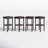Arquan Polyethylene (PE) Wicker Outdoor Stool