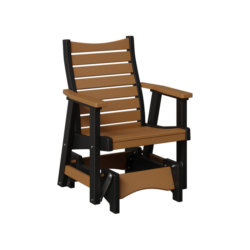 Fauteuil oscillant simple Berlin Gardens Bristol, Cedar Top/Black Base