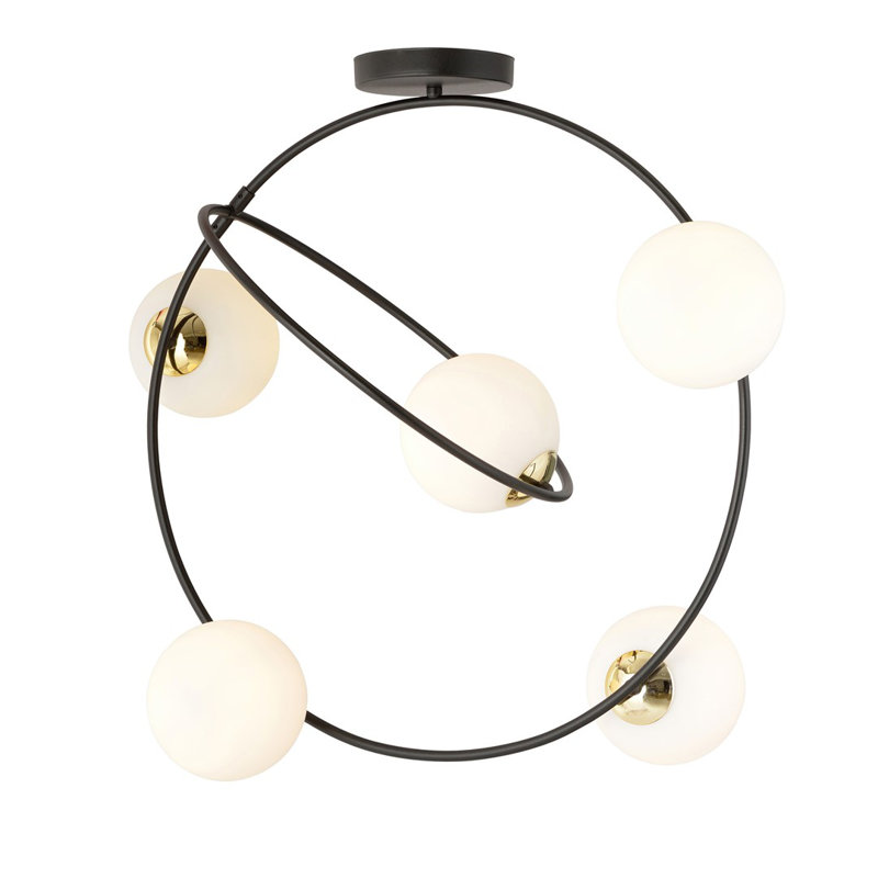 Aymaan 5 - Light Chandelier, White