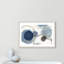 Infini indigo - Art encadré autoportant-64072724-64072723