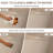 CASAINC 65" Oval Solid Surface Freestanding Soaking Bathtub With Center Drain and Overflow Hole