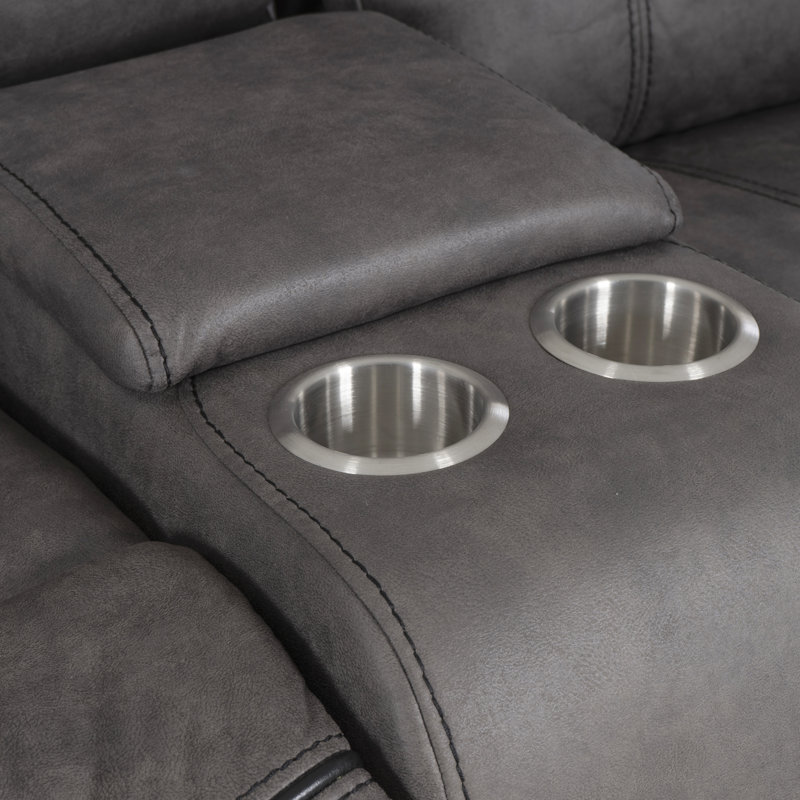 Gideon Grey Manual Reclining Sectional