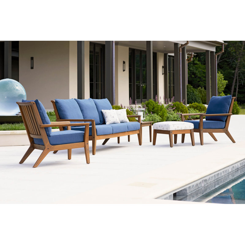 Sky Outdoor Lounge Chair, Premier Flax