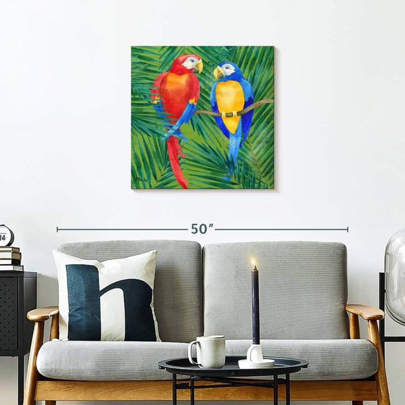 Brampt Amazon Birds, 24" H x 24" W