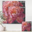 Pivoine rose vif I - reproduction d'art sur toile tendue-55952264