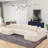 Boneless Modern Modular Oversized U-Shaped Sectional Sofa With 8 Pillows-865453912