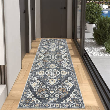 Persian Gray Hallway Carpet Runner