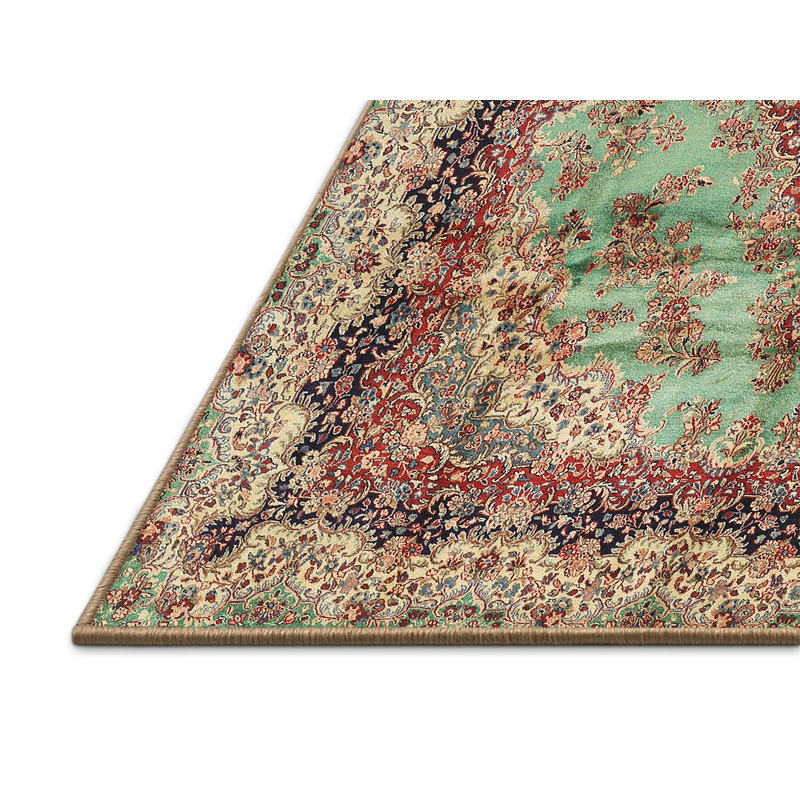 Tapis oriental beige, Rectangle 5 pi x 7 pi
