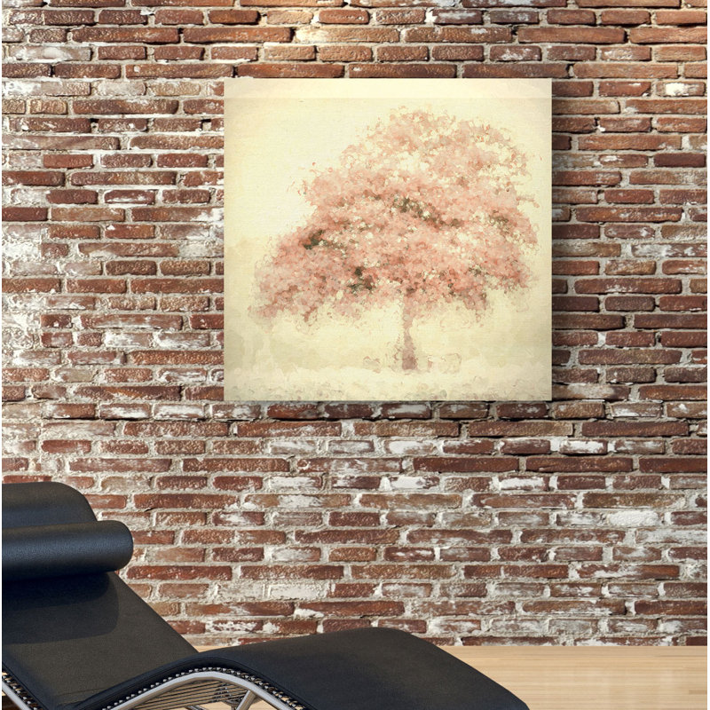 « bubble tree », peinture, H 10 po x l 10 po x P 1,5 po, Toile tendue