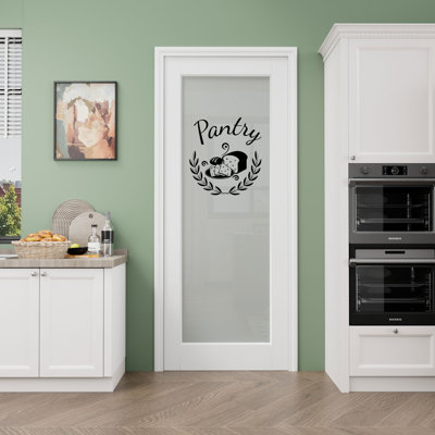 Porte standard d'intérieur en bois manufacturé massif sans trousse de quincaillerie