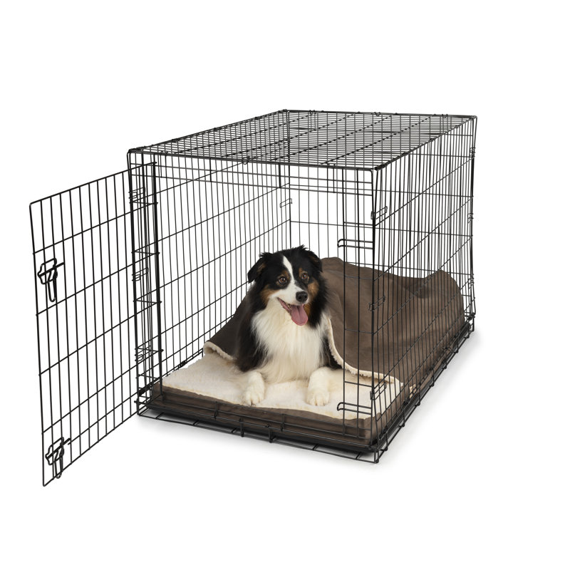 Lit de grotte 100% lavable, H 3 po x l 25 po x P 41 po, Chocolat noir