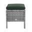 8 - Person Acacia Wicker Patio Dining Set with Rectangular Table , Cushions Included