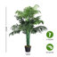 110cm Faux Palm Tree in Pot