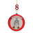 14.5'' Glass Animals Holiday Shaped Ornament
