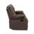 Transitional Microfiber Fabric Upholstered Loveseat-1707530428