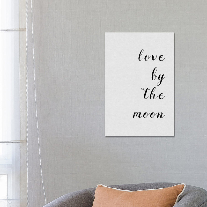 Love By The Moon by Orara Studio - Wrapped Canvas Print, 66.04 cm H x 45.72 cm W