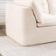 Canapé-lit modulaire en forme de L à 4 places avec repose-pieds, tissu surdimensionné en chenille compressée, modulaire modulaire pour le salon-518905842